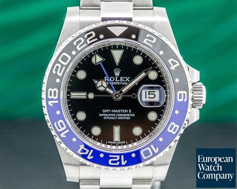 rolex 116710 blnr ceramic black & blue batman|rolex 116710 batman.